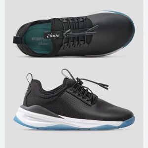 Clove Classic Night Shift Black/White Women's Bungee Athletic Shoe
